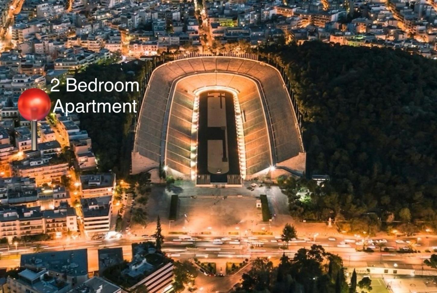 2 Bedroom Apartment Athens - Kallimarmaro Exterior foto